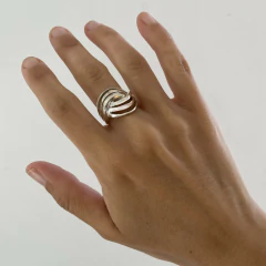 Anillo NUDO Plata 925 A4 - ARBOL 