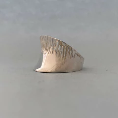 Anillo CONVEXO Grande Plata 925 A43 B en internet