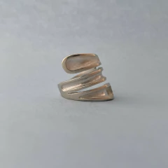 Anillo TRI GOTA Grande Plata 925 A53 B - ARBOL 