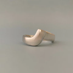 Anillo CURVO Plata 925 A84 - comprar online