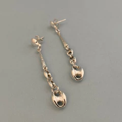 AROS GUCCI PLATA 925 AR 34 - comprar online