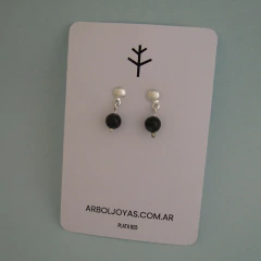 Imagen de AROS PIEDRA AGATA MUSGO AR 71