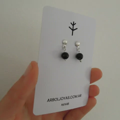 AROS PIEDRA AGATA MUSGO AR 71 - tienda online