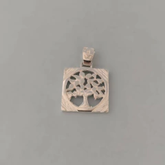 Imagen de DIJE MEDALLA ARBOL VIDA Plata 925 D58