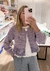 Taller cardigan lila - comprar online