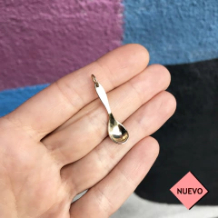 MG Cuchara de bronce GRANDE (3cm) - Dije o Pin