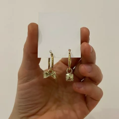 AROS PASTAS - BRONCE - - comprar online