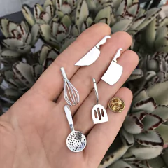 Imagen de MG Cuchilla cuadrada GRANDE (3cm) - Dije o Pin