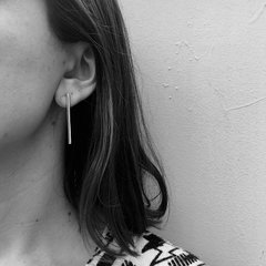 Aros Palito satinados -largos- - comprar online