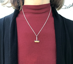 Rodillo de grabado de plata y madera virgen - Dije - comprar online