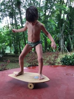 Prancha de equilíbrio Woodboard - Oikos Baby