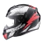 CASCO LS2 352 THUNDER WH/RD + SPOILER - tienda online
