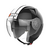 CASCO HAWK RS9 NEGRO C/BLANCO