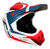 CASCO HAWK RS7 F DIRT TRAIL BLANCO ROJO/GRIS MATE
