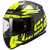CASCO LS2 353 CROMO MATE NEGRO/AMARILLO