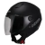 CASCO MAC BEAT MONOCOLOR SOLID NEGRO MATE