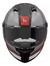 CASCO MT STINGER 2 POUN B15 BLANCO NEGRO BRILLO - comprar online