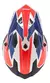 Imagen de CASCO MAC VIRTUS FLASH GRAFICA ROJO/ AZUL/BLANCO
