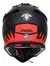 CASCO PUNTO EXTREMO TRAVIS MX632 MOTOCROSS NEGRO/ROJO - Motoverde - Repuestos y accesorios para tu moto