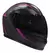 Casco Vertigo V32 Influence-Fucsia/Negro Mate - Motoverde - Repuestos y accesorios para tu moto