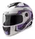 CASCO HAWK RS1 BLANCO/VIOLETA BRILLANTE