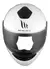 CASCO MT THUNDER II KIDS SOLID GLOSS WHITE - comprar online