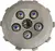 PLATO SUJECIÓN DISCO+CENTRO EMBRAGUE HONDA NX 400