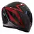 CASCO VERTIGO (IG3200)-VERTIGO V32 INFLUENCE-ROJO/NEGRA BRILLO - tienda online