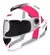 CASCO HAWK RS1F BLANCO FUCCIA MATE