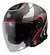 CASCO MT THUNDER 3 SV JET BOW ROJO