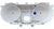 CARCAZA DE TABLERO INTERIOR BLANCA HONDA CBX 250 BRAZIL