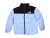 Campera Teddy The North Face celeste importada