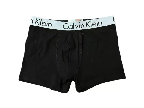 Boxer liso CK negro