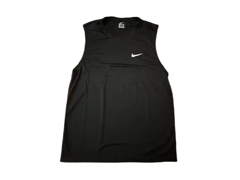 Musculosa Nike sudadera negro