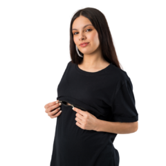 Remeron con cierre negro (Solo talle S) - comprar online