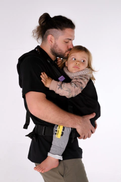 Imagen de Mochila toddler negra lisa