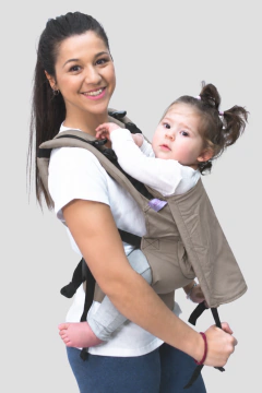 Mochila estándar beige lisa (oscura) en internet