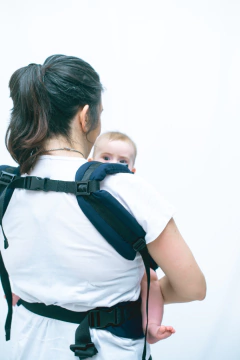 Mochila estándar azul marino con estrellas en internet