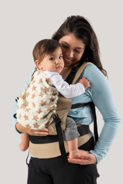 Mochila estándar beige con estrellas - comprar online