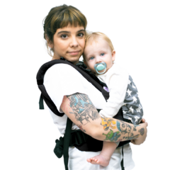Mochila toddler gris con estrellas - comprar online