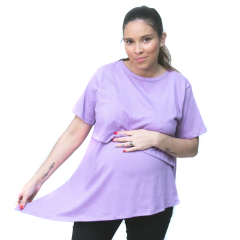Remeron manga corta lila (Solo talles S y M)