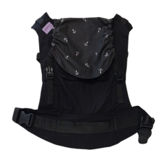 Mochila estándar negra con anclas - comprar online