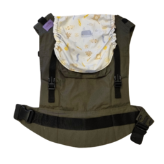 Mochila estándar verde con animalitos de mar - comprar online