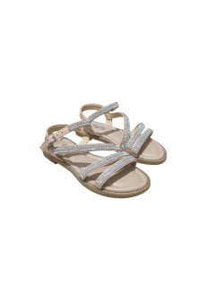 SANDALIA TIRAS CON STRASS (FER0179-N2)