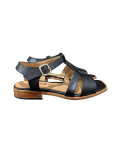 SANDALIA 2 TIRAS BAJA BASE DE SUELA (EA5111-10) - comprar online