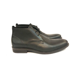 BOTA CORTA CON CORDON LISO (BO161001-10) - comprar online