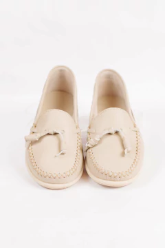 MOCASIN CON POM POM (MON13-02) - comprar online
