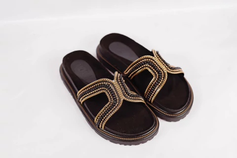 ZUECO VIVO CADENITAS Y APLIQUES (MOA-BB606-10)