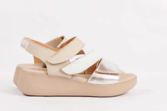 SANDALIA FAJAS CON 3 ABROJOS (VIA-GAEL05) - comprar online