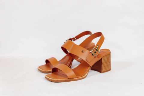 SANDALIA 2 TIRAS TACO FOLIADO (CRA1429-60)